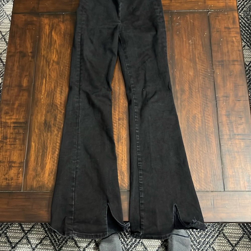 Frame boot cut jeans